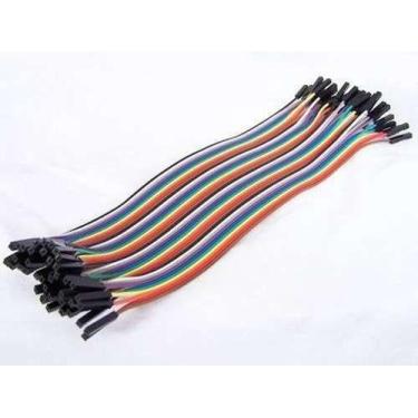 Imagem de Cabos Jumper Femea X Femea 40 Vias - Eletronica Castro