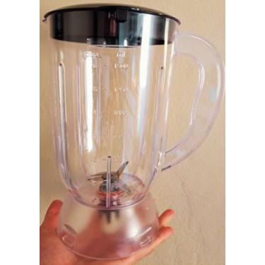 Imagem de Copo Liquidificador Mebrasi Mondial Dinamico Premium Tampa Preta - Nâo serve Filtr 2094