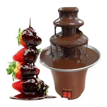 Imagem de Fonte Cascata Maquina Chocolate Fondue Eletrica Fondi Cascata 110v Min