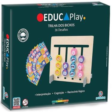 Imagem de Jogo Educativo Madeira Polibrinq BDM24