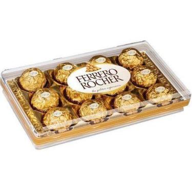 Imagem de Kit C/3 Bombom Ferrero Rocher 150g - Ferrero do Brasil
