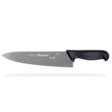 Imagem de Faca para Carne Lâmina Triangular Larga 25cm Preta Starrett BKB301-10