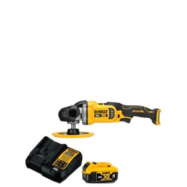 Imagem de Politriz Dewalt Automotiva Bateria 20v 4ah Dcm849 Carregador Bivolt