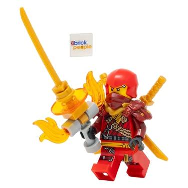 Imagem de LEGO Ninjago Dragons Rising Season 2: Kai Climber Minifigure with Swords