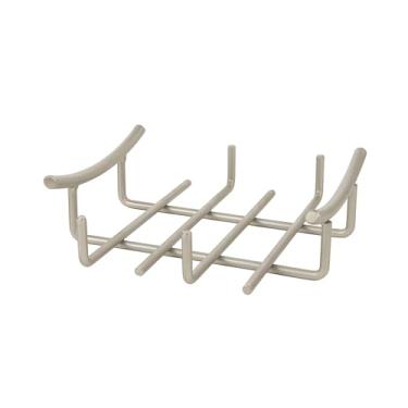 Imagem de Spectrum Diversified Porta-guardanapos de papel plano Euro, níquel acetinado