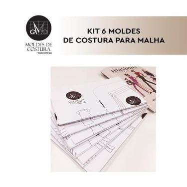 Imagem de Kit 6 moldes de costura para malha - Marlene Mukai - EDITORA CLUBE DA 