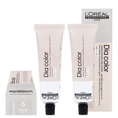 Imagem de Loreal Tonalizante c/2 Dia Color 5 Castanho Claro 60g - Loreal Profess