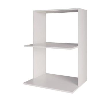 Imagem de Suporte Para Microondas E Forno Nicho Suspenso Thai 60cm M12 - D`rossi Cor Branco