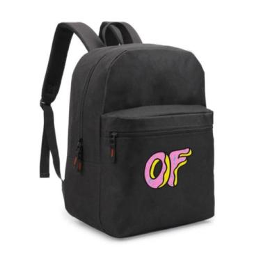 Imagem de Mochila Bolsa Escolar Of Divertida Personalizada - SEMPRENALUTA, Preto