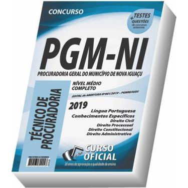 Imagem de Apostila PGM Nova Iguaçu - Técnico de Procuradoria - CURSO OFICIAL