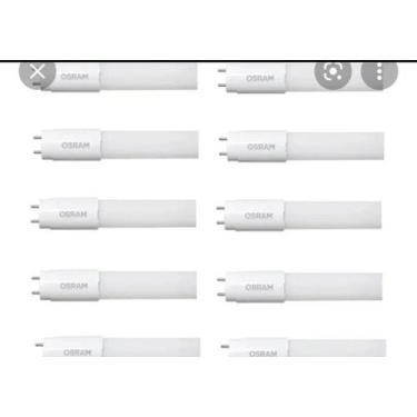 Imagem de Kit 10 Lâmpadas Led Tubo T8 Osram 9w 900l 4000k 60cm Luz Neutra - Osra