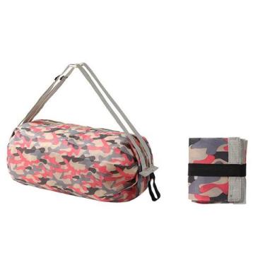 Imagem de Bolsa de Viagem Supermercado Academia Dobrável e Sustentável - Attus, 
