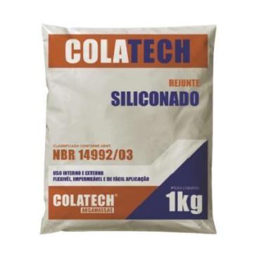 Imagem de Rejunte Siliconado Camurca 1kg Colatech 