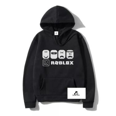 Imagem de Moletom Canguru Roblox Jogos Blusa de Frio com Capuz e Bolso - Macoli 