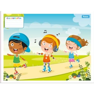 Imagem de Kit de Cadernos para Caligrafia, Brochura, 40 Folhas, Embalagem com 20 Unidades, Foroni