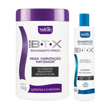 Imagem de Kit Botox Capilar Hair B.T.X Matizador - Hidran Cosméticos