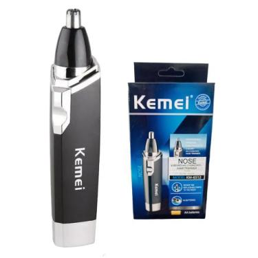 Imagem de Aparelho P/Cortar Pelos Do Nariz E Orelha Elétrico Kemei Km-6512 Indol