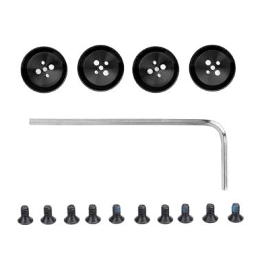 Imagem de Tampa do Motor do Drone, Tampa Protetora Leve de Liga de Alumínio para Avata 2, Evita Entrada de Poeira, Prolonga a Vida útil do Motor (Preto)