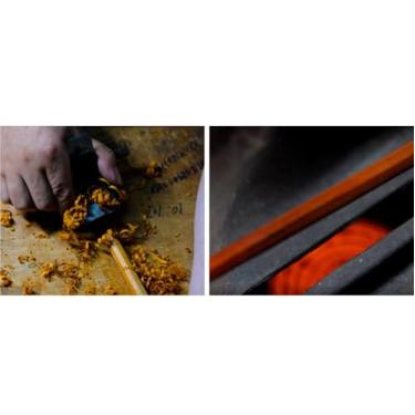 Imagem de 4/4 3/4 1/2 1/4 1/8 Tamanho Madeira Brasil Redondo Varanda Arco de violino Aluno iniciante usa arco de violino madeira Brasil Arco violino prático(1 2)