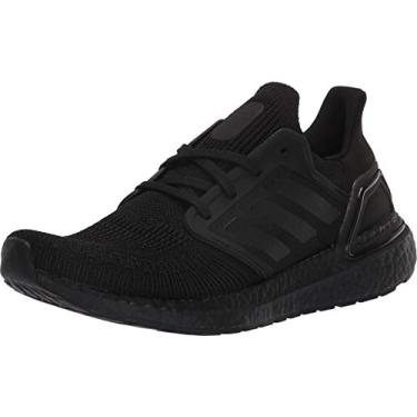 Imagem de adidas Tênis de corrida feminino Ultraboost 20, Preto/Preto/Vermelho Solar., 6