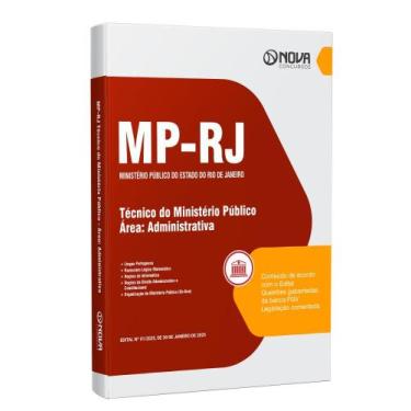 Imagem de Apostila MP-RJ - Técnico do Ministério Público - Área: Administrativa 