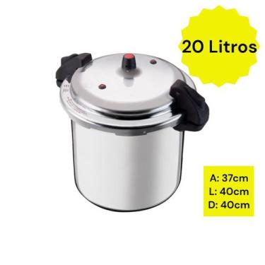 Imagem de Panela de Pressão com Fechamento Externo Nacional