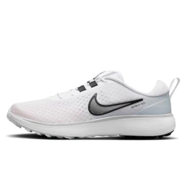 Imagem de Nike Infinity Ace Next Nature Tênis de golfe (DX0024-100, branco/preto-fóton DUST-LT cinza fumo), Branco/preto-fóton cinza fumê, 40