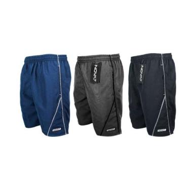 Imagem de Kit 4 Shorts Tactel Tamanho Especial Grande Masculino Extra Plus Size 