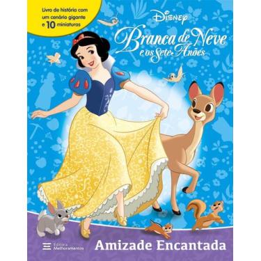 Imagem de Branca de neve e os sete anões: amizade encantada - 10 miniaturas + li