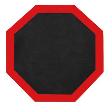 Imagem de Pad Estudo Bateria Praticável de Treino Vermelho 12 Pol - Flash