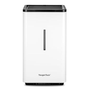 Imagem de YougetTech Evaporative Humidifiers for Large Living Space, 6.5 L(1.8 Gal) Tank Whole Room Humidifier, 30 W Cool No Mist Humidifiers, 7 Speed, MAX Output 1500 ml/h, Auto Humid, Top Filling