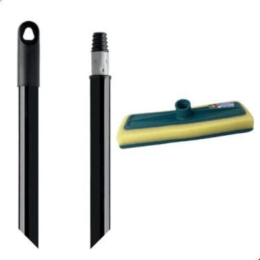 Imagem de Kit Cabo Extensor 3 Metros Metal Rodo Espuma Fibra Grossa Azulejo - PR