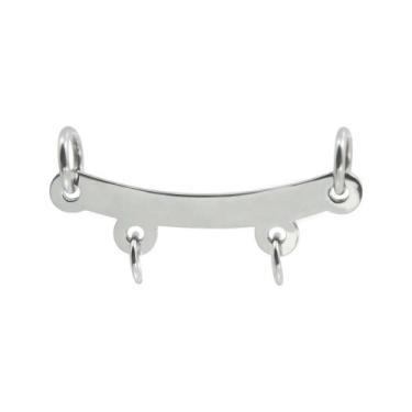 Imagem de Pingente Aço Canga para 2 pingentes 20x4mm - Convex