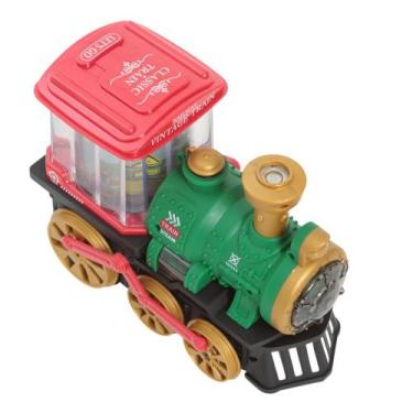 Imagem de Trenzinho Vintage  Com Luz E Som Imagem Rotativa Fumaça - Fun Game