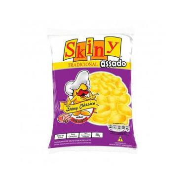 Imagem de Salgadinho Skiny sabor presunto 10 Pacotes 38g
