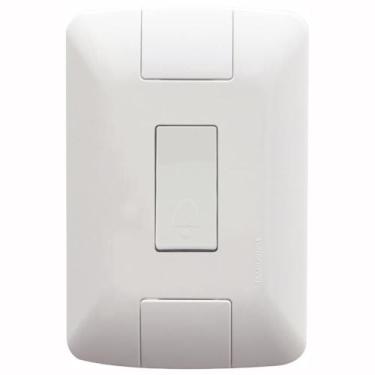 Imagem de Conjunto Pulsador de Campainha 4x2 6 Amperes 250 Volts Aria - 57241007