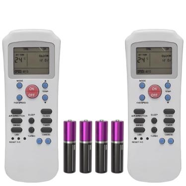 Imagem de Kit 2 Controle Ar Condicionado Compatível com Springer Carrier