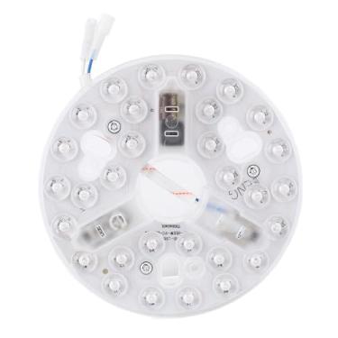 Imagem de Luz de Ventilador de Teto de 15w 3ccct, Painel de Adaptação de Base de Alumínio Diminuído, 3 Temperaturas de Cor Kit de Ventilador de Teto LED, Luz Pendente para Ventilador