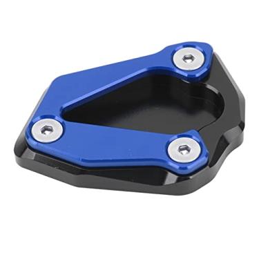 Imagem de Placa de extensão de suporte lateral de motocicleta para S1000RR S1000R 2019-2022 Montagem em liga de alumínio preta (azul)