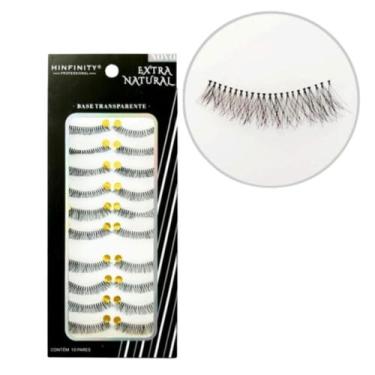 Imagem de Cilios Em Tela 747L Gatinho 10 Pares Fio De Nylon na base com estilo N