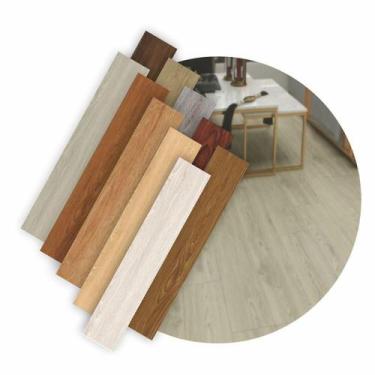 Imagem de Piso Vinilico Autocolante Régua Caixa 5 M2 Garapeira - Eurofloor
