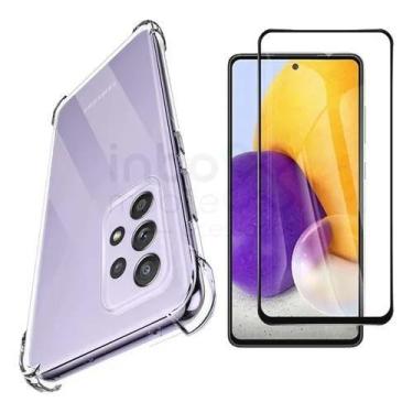 Imagem de Capa Anti Queda Compatível Samsung Galaxy A52 + Pelicula 3d - Shop Cel