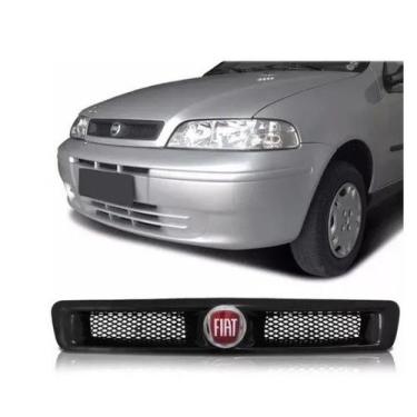 Imagem de Grade Palio Siena Strada Fire 2001 A 2006 Preta c/ Emblema  - BLAWER, 