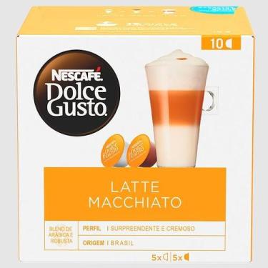 Imagem de Dolce Gusto Nescafe Latte Macchiato 10 Capsulas - Dolce Gusto Nescafé