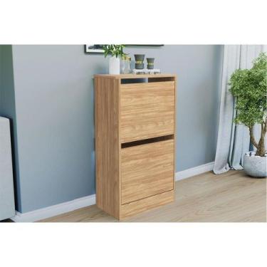 Imagem de Armário Sapateira Casal MB 1101 c/ 2 Portas Mel - Movelbento