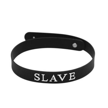 Imagem de Colar Em Silicone Slave - Lovetoys - Preto