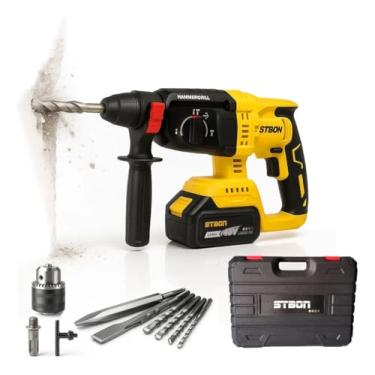 Imagem de Martelete Stbon 48v Sds-plus Sem Fio Rompedor 4 Modos