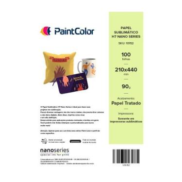 Imagem de Papel Sublimático H7 210x440mm Nano Series - 100 fls - paintcolor