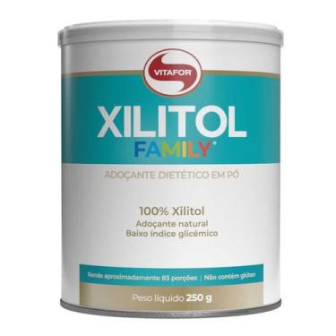 Imagem de Xilitol family 250 g - vitafor, SEM SABOR, 250 G