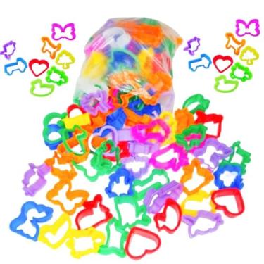 Imagem de 1000 Cortador Molde Forminha p/Massinha de Modelar Lembrancinha Prenda Kit Festa